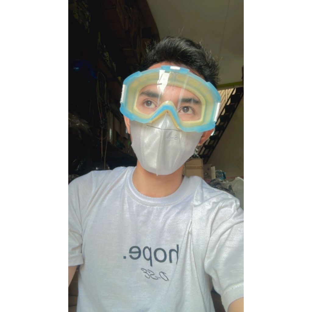 Promo ||Kaca google cross || kaca gogle cross 100% original || COD pnp untuk semua helm cross