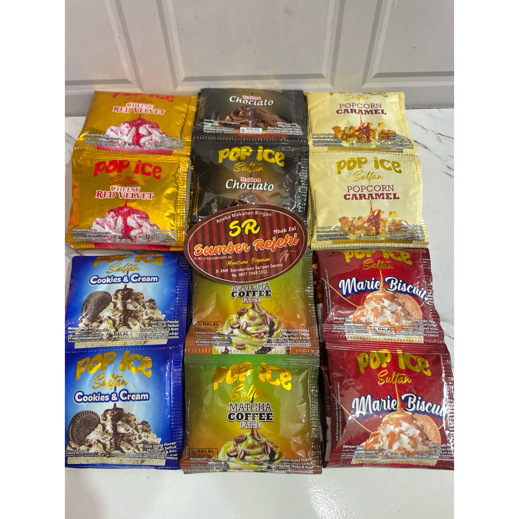 

POP ICE SULTAN ISI 10 bungkus