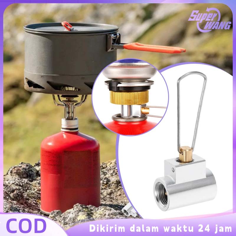 Alat Refill Gas Canister Adaptor Refill Gas Canister Adaptor Refill Tabung Gas Butane Valve