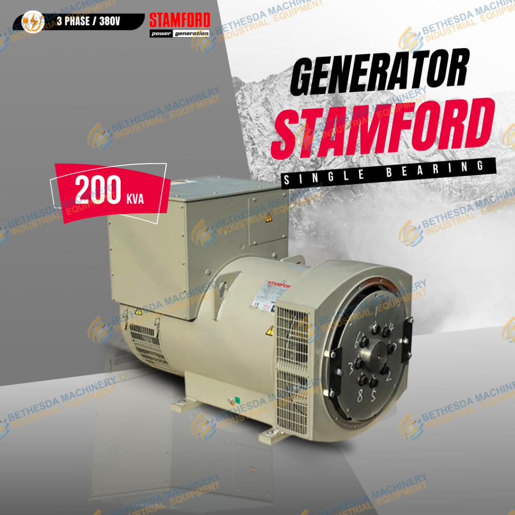 Alternator Genset 200 kva Stamford / Generator 200KVA