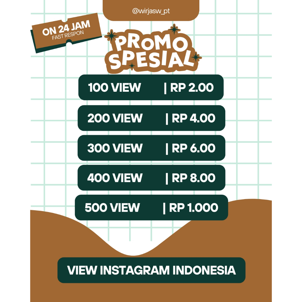 Jasa VIEW INSTAGRAM MIX GLOBAL Real Termurah | Fast Respon | On 24 Jam | High Quality Permanen