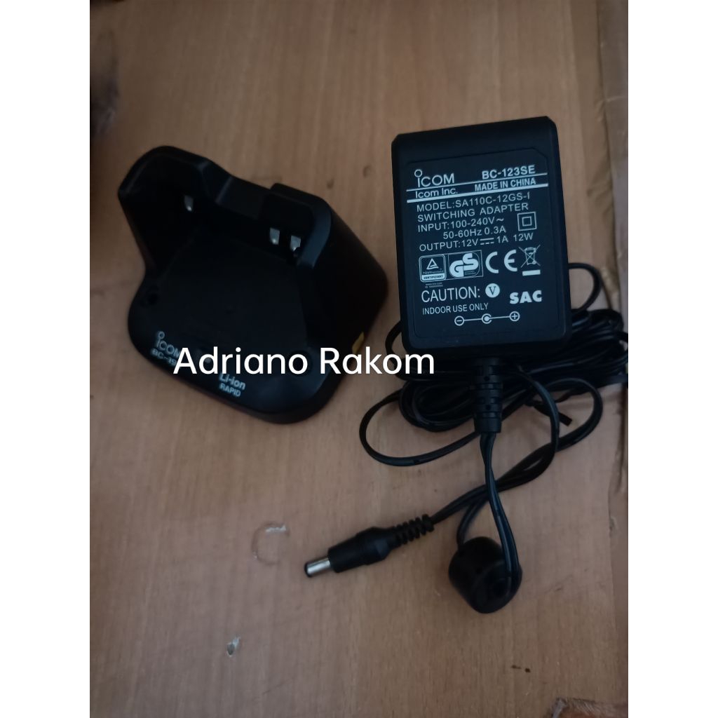 Charger HT Icom V80/U80 seken ORI