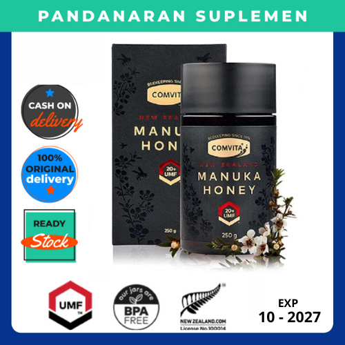 

Comvita Madu Manuka UMF 20+ 250g – Antibakteri Sangat Tinggi, Imun & Kesehatan Optimal