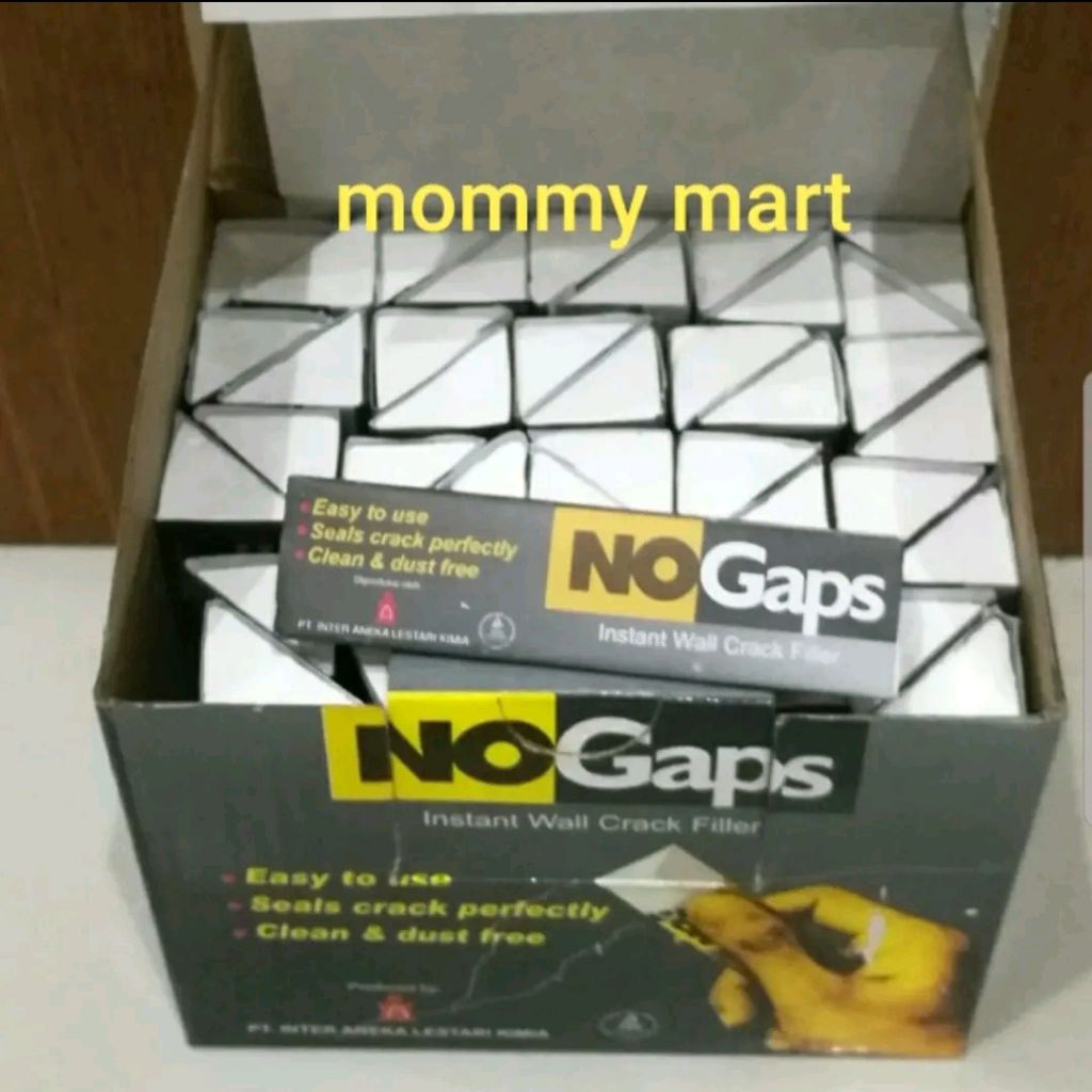 NO GAPS Dempul Kapur Aquaproof Penutup retak dinding tembok Instan