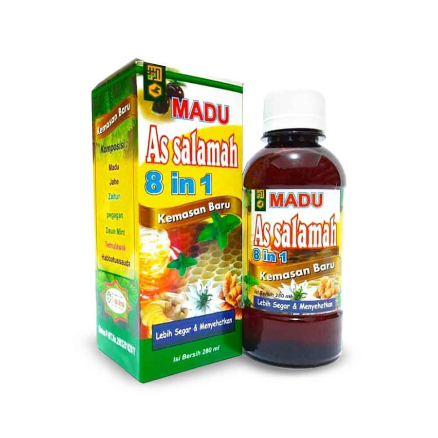 

AS SALAMAH - Madu Batuk Flu Demam Assalamah 8 in 1 280gr
