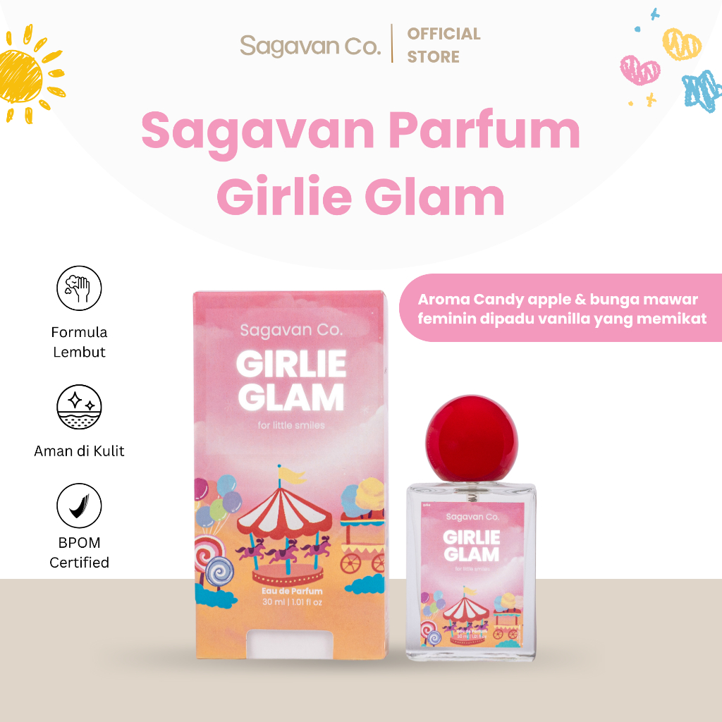Sagavan Girlie Glam – Parfum Anak Perempuan