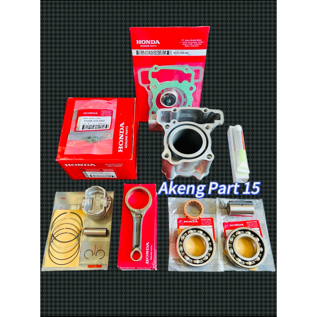 Paket Blok Seher K56+Stang+Bering+Topset lem Honda CB150R New led/CBR150R New led/Sonic 150R/GTR 150