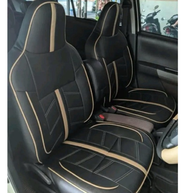 cover jok mobil full set dan full BUSA sigra dan calya free bantal leher