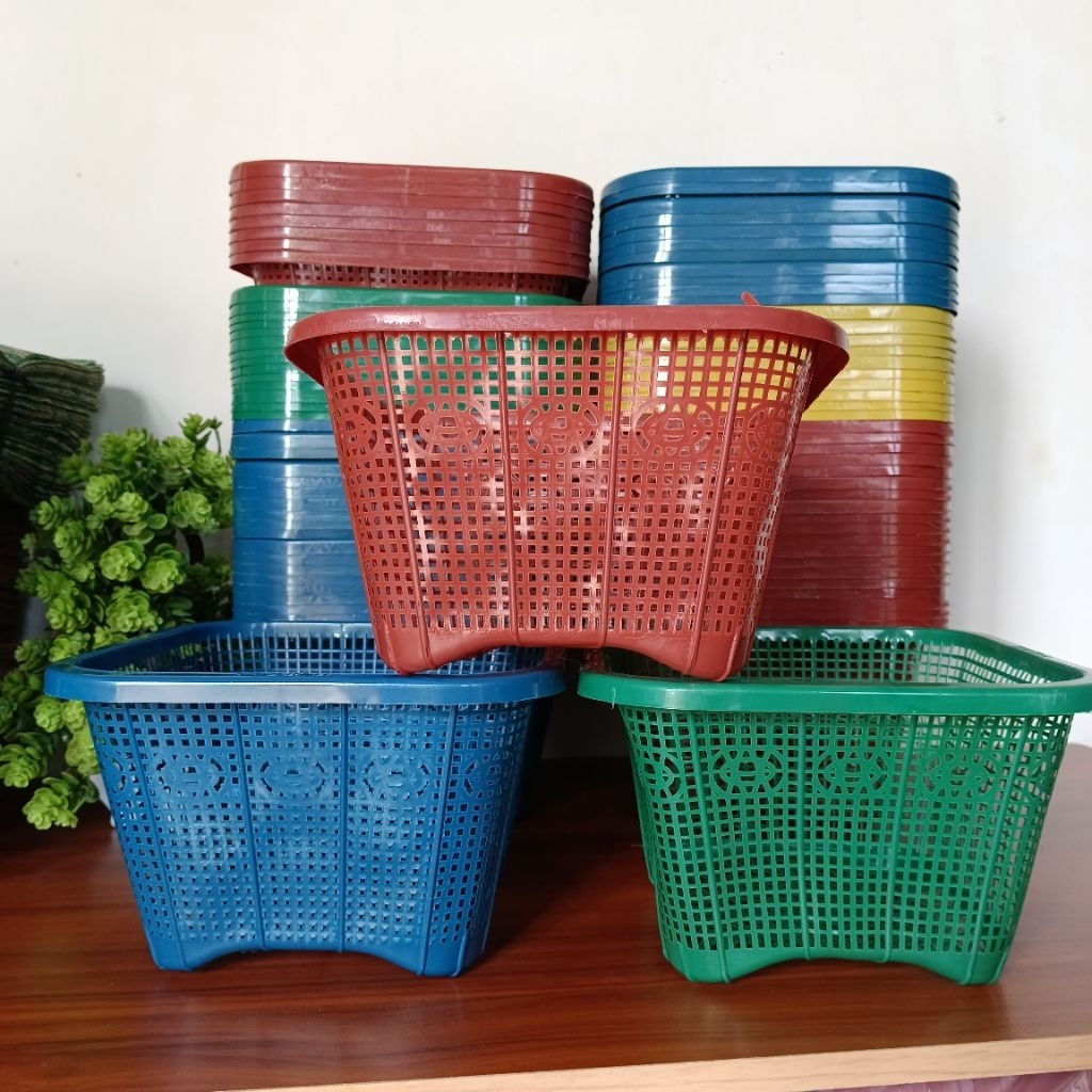 (WAKUL KOTAK) 100 Wakul Kotak Hajatan Ceting Besek Bakul Wadah Nasi Acara Hajatan Tasyakuran Kenduri