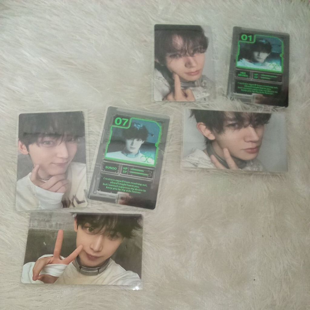 SET CHARACTER CARD + RPC ENHYPEN DU ENGENE