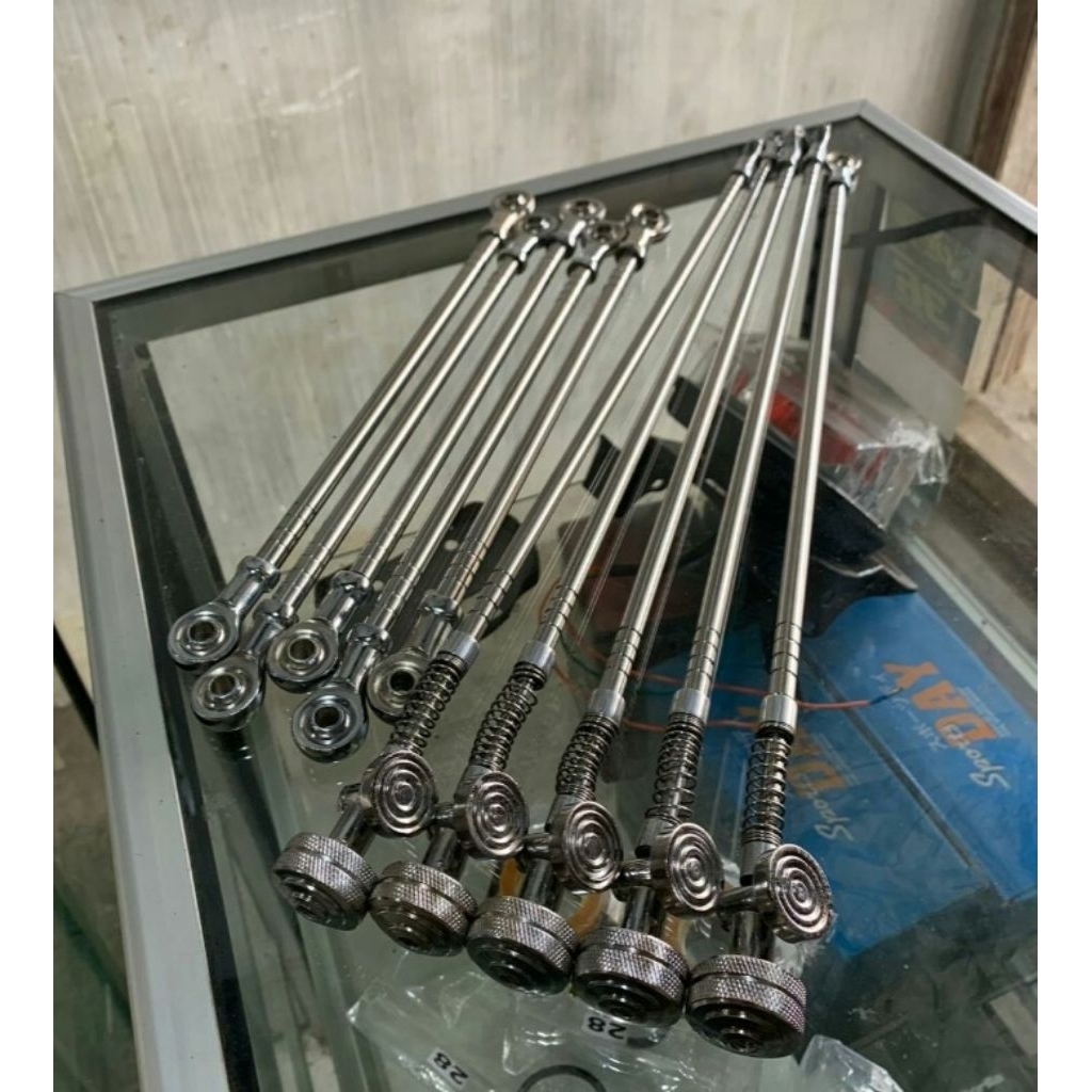 STIK REM SET STANDHUB STAINLESS PNP CB GL / TUAS TAHANAN REM TROMOL BELAKANG STENLIS