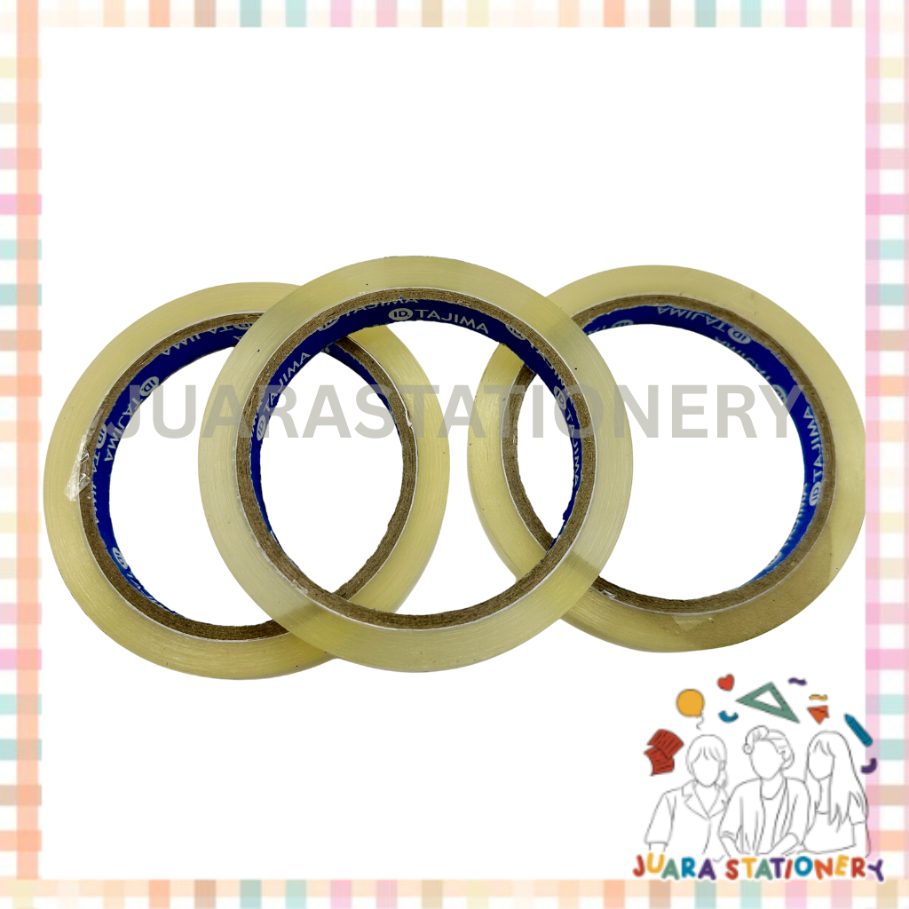 

(150) Isolasi Tajima 1/2 Inch x 72 Yard 12mm / Selotip Solasi 1/2 inch Isolasi 1/2 inch