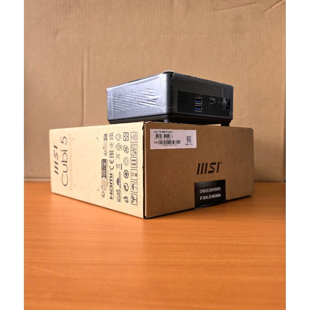 MINI PC MSI CORE I7 GENERASI  12 RAM 16 GB SSD 512 GB