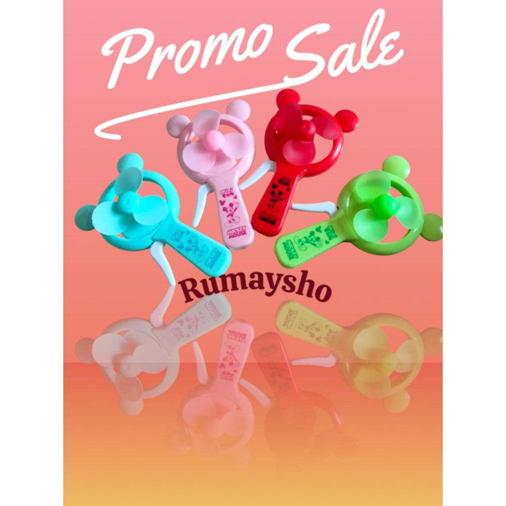 Kipas mini karakter manual