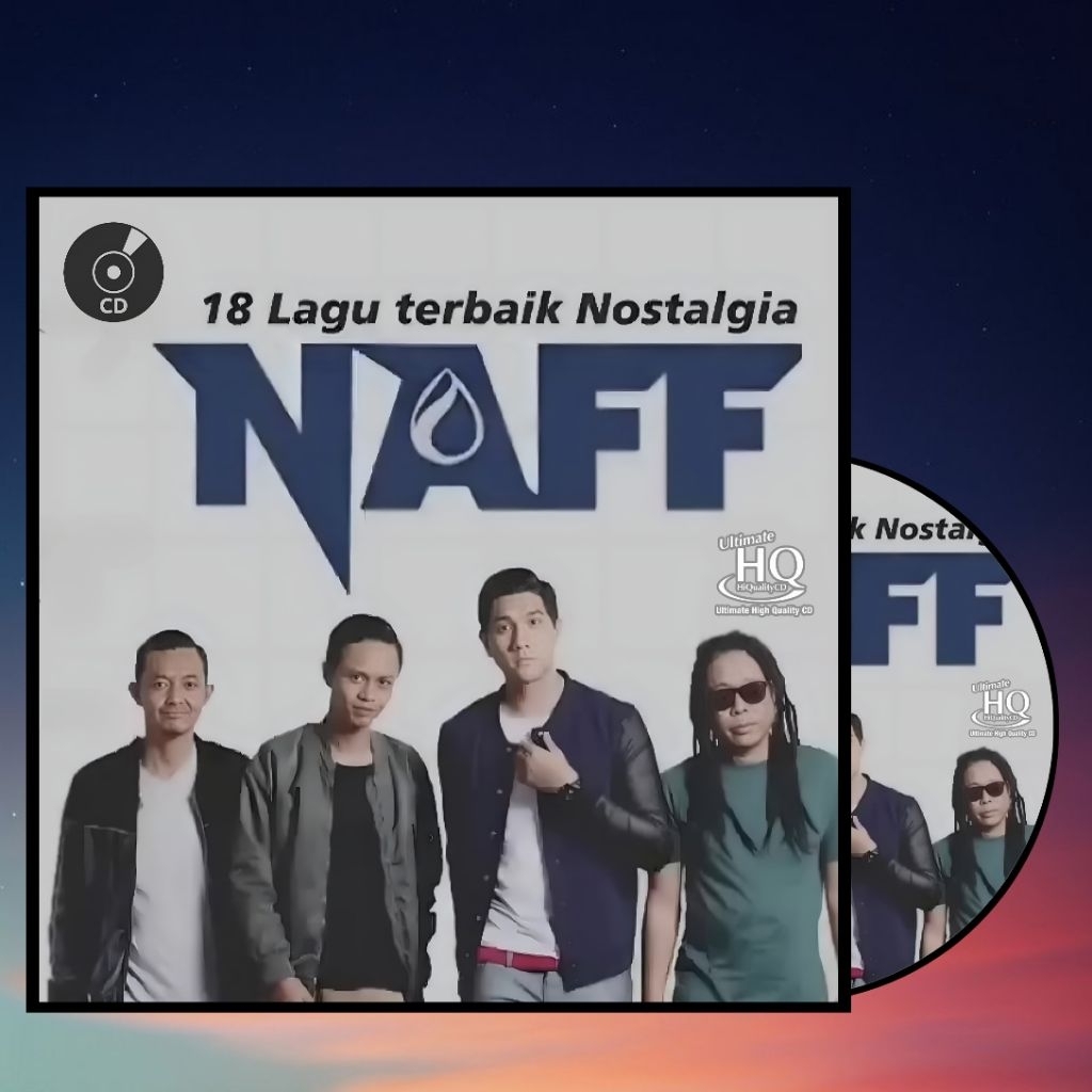 KASET CD NAFF ALBUM TERHITS - CD MOBIL LAGU POP NAFF TERHITS - KASET CD MOBIL ORIGINAL