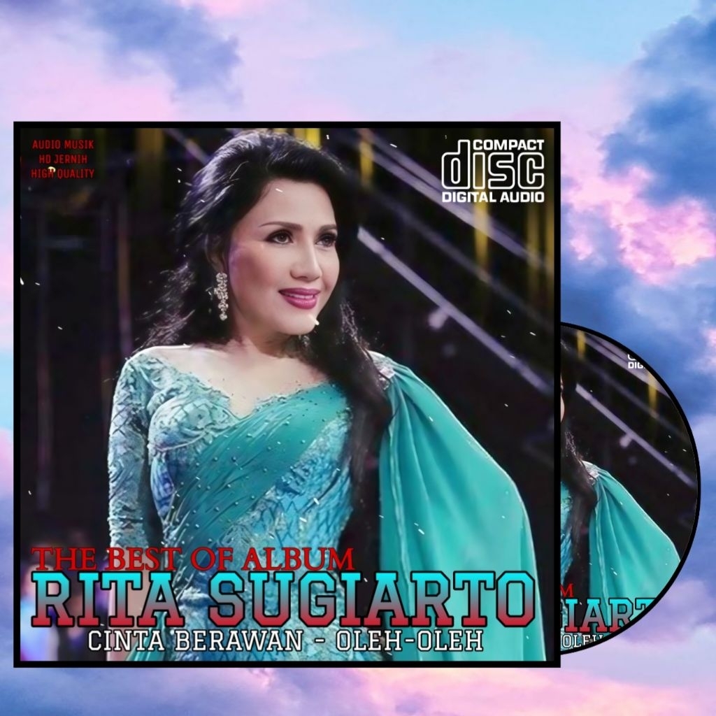 KASET CD DANGDUT LAWAS FULL ALBUM RITA SUGIARTO - KASET CD LAGU DANGDUT NOSTALGIA THE BEST OF ALBUM 