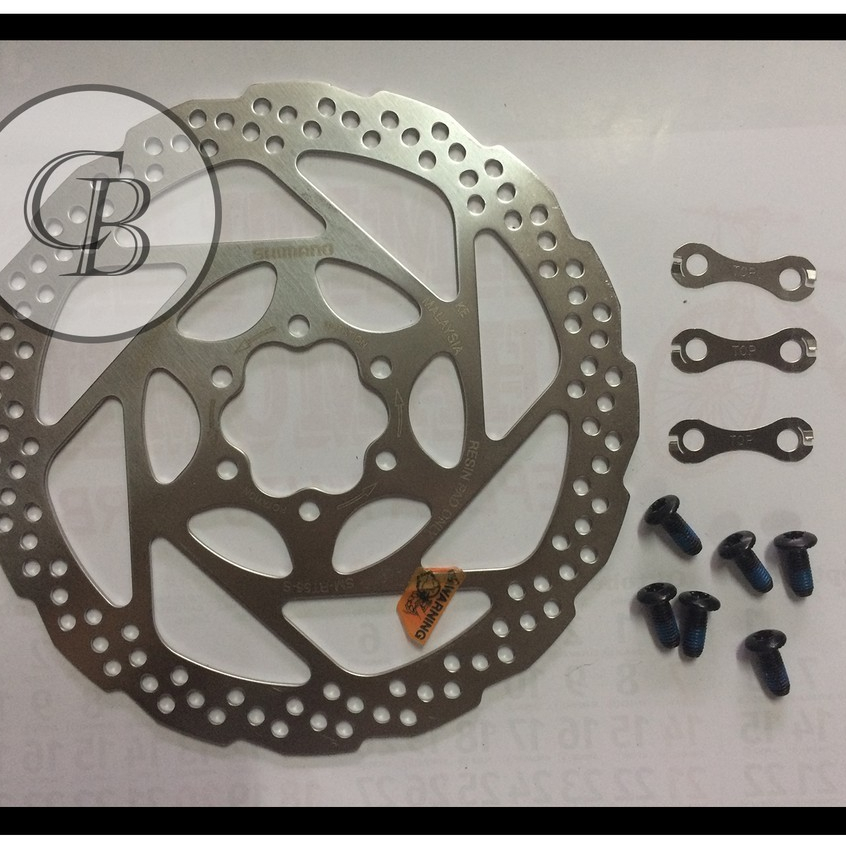 Rotor Piringan Cakram Sepeda Shimano SM RT56 160mm Murah Ori Original Sparepart Sepeda Termurah
