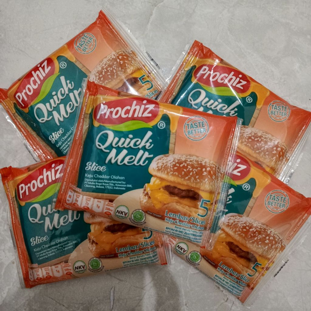 

KEJU PROCHIZ SLICE QUICK MELT ISI 5PC MELTED MURAH