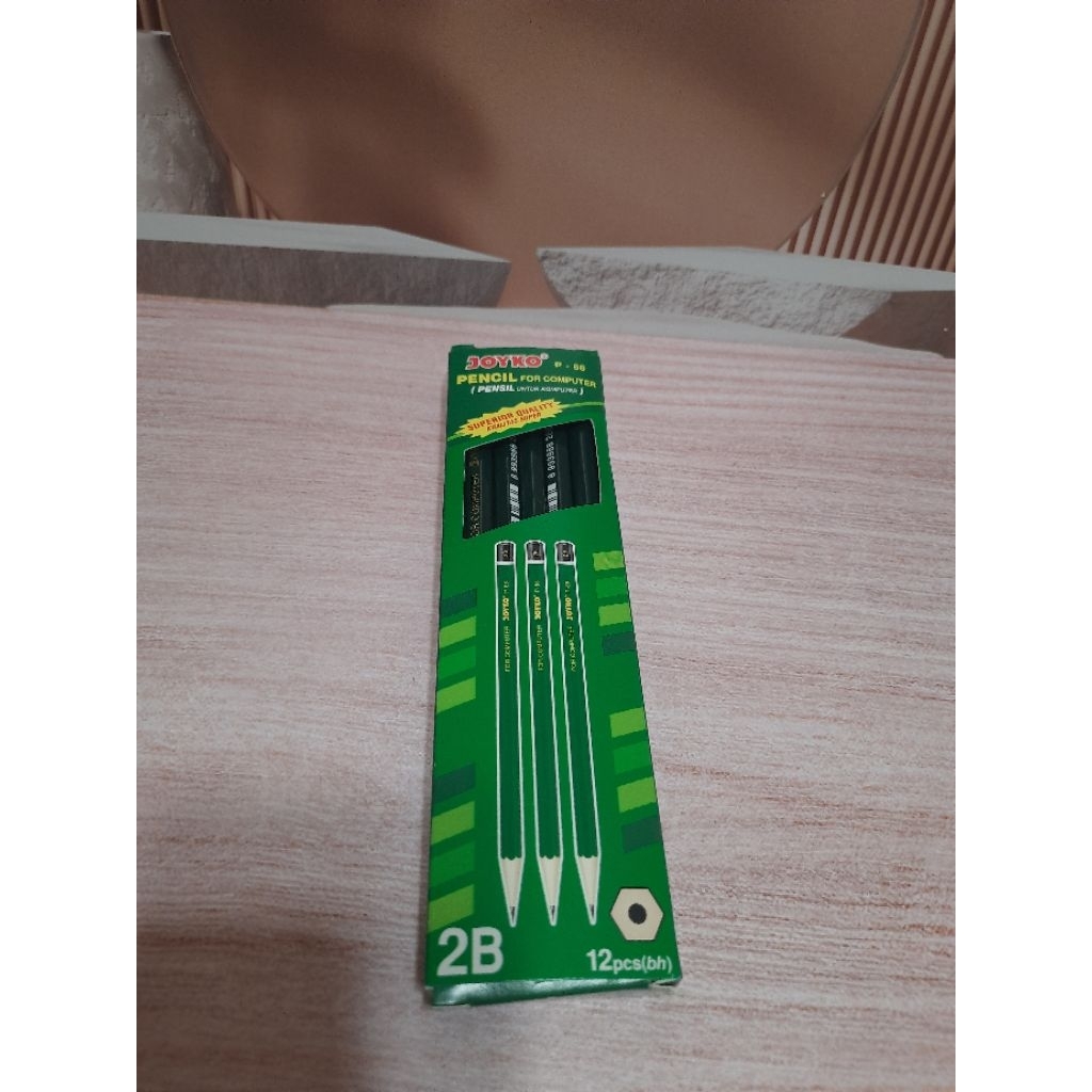 

PENSIL JOYKO 2B P-88 /joyko hijau 1 pak isi 12pcs