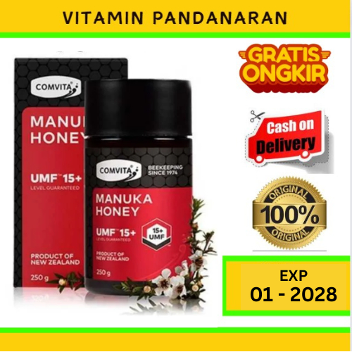 

Comvita Madu Manuka UMF 15+ 250g – Antibakteri Tinggi, Imunitas & Tenggorokan Optimal