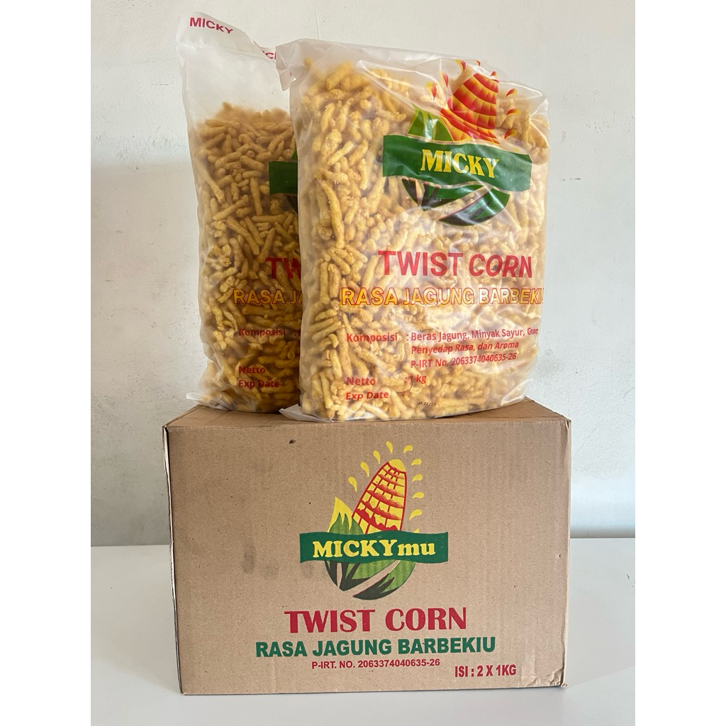 

Micky Twiscorn 1 Ball 2 Kg Isi 2 Bungkus
