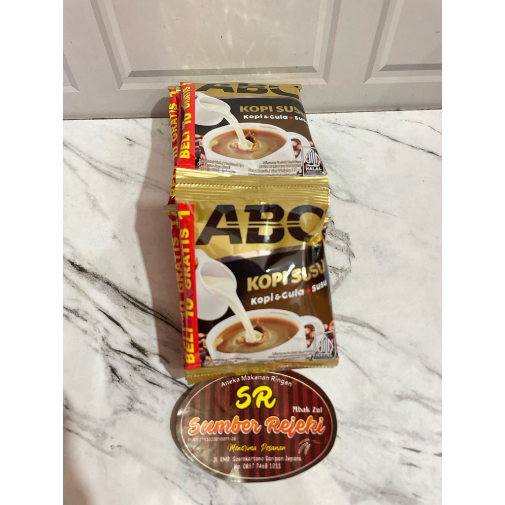 

ABC KOPI SUSU ISI 10 PCS