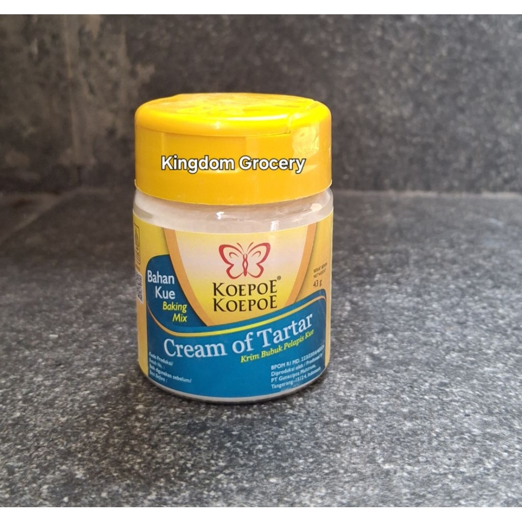 

KOEPOE KOEPOE CREAM OF TARTAR 43GR