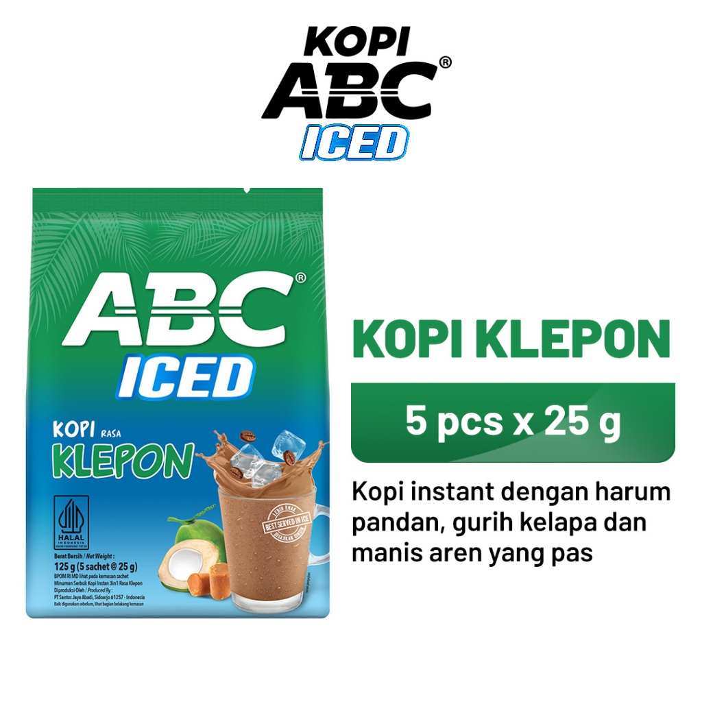 

ABC Kopi Klepon 1 Bag (5 x 25 gram)