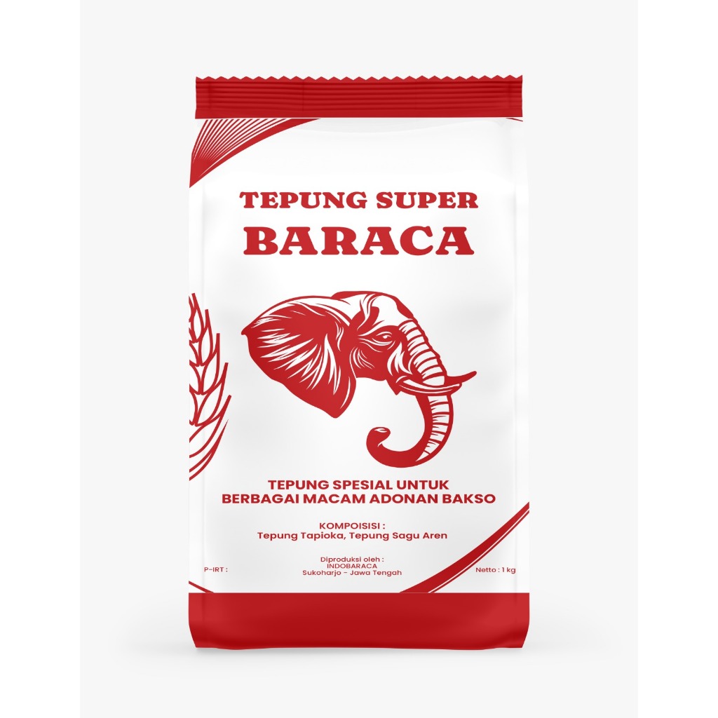 Tepung Super Baraca | Tepung Campuran Bakso, Sosis & Nugget