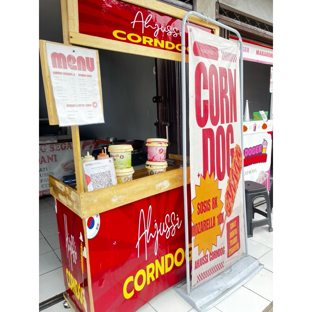 

Peket Usaha Frabchise Corndog Korean Food (Gratis Ongkir se Pulau Jawa)