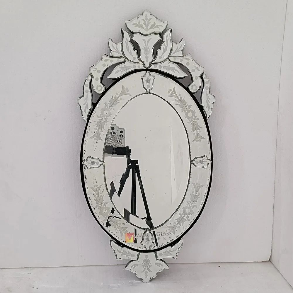 Cermin wastafel dinding aesthetic cermin wastafel ukir full kaca READY