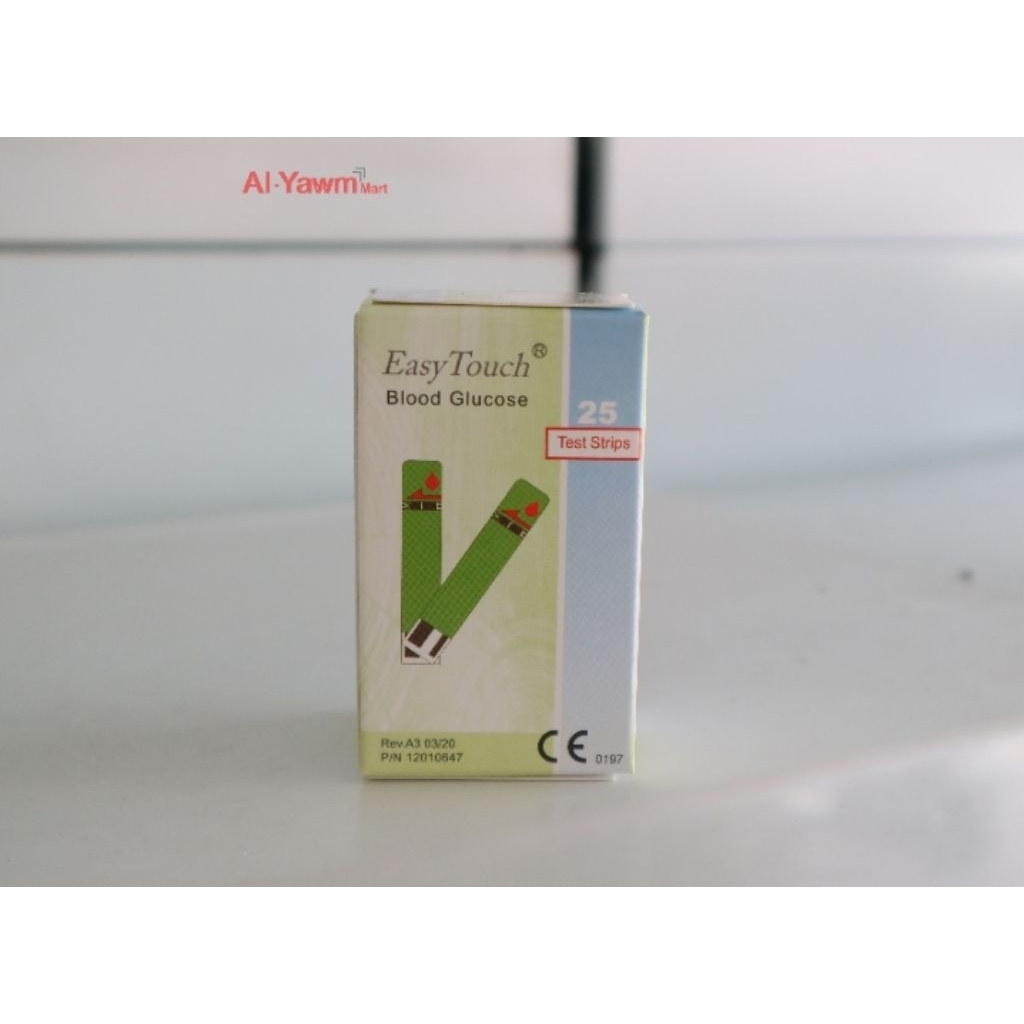 EASY TOUCH GULA DARAH 25 STRIP /ALAT CEK GULA DARAH