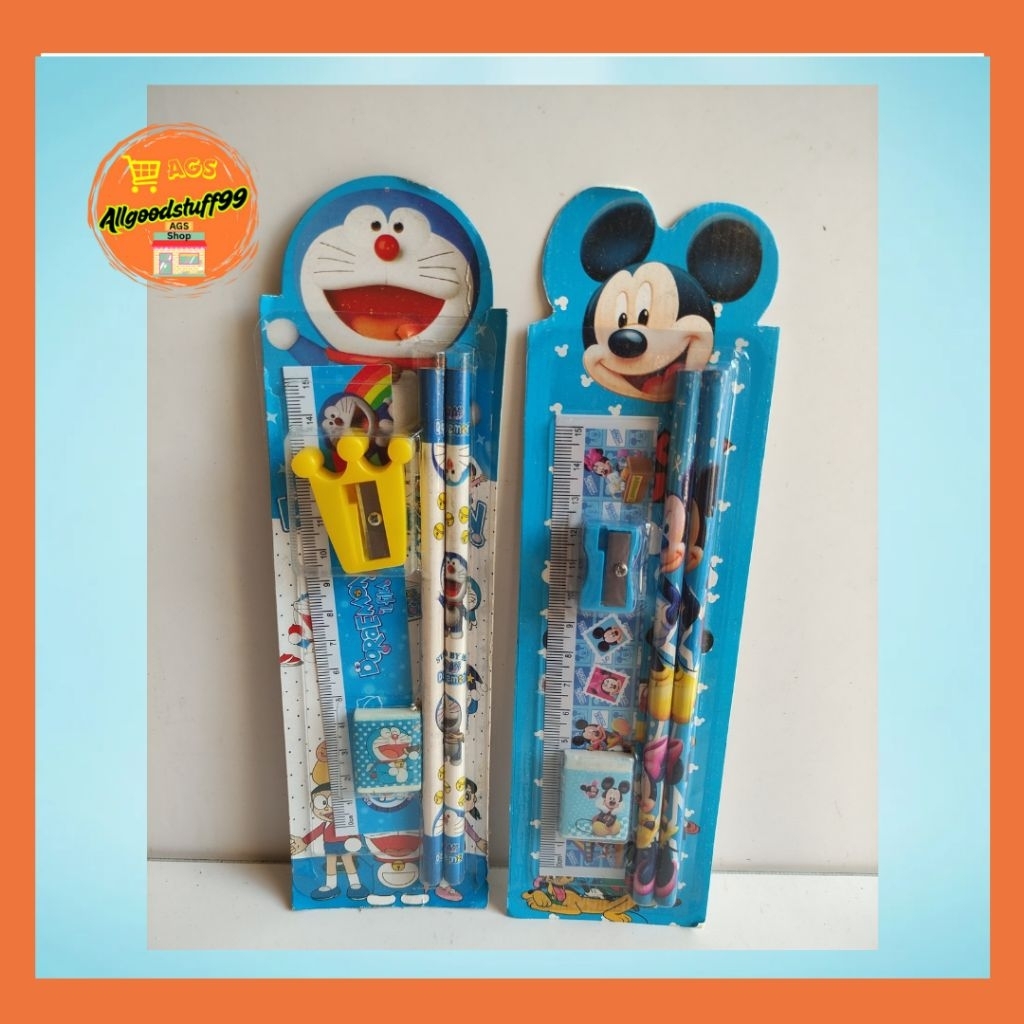 

PAKET SET ALAT TULIS KARAKTER PERALATAN SEKOLAH