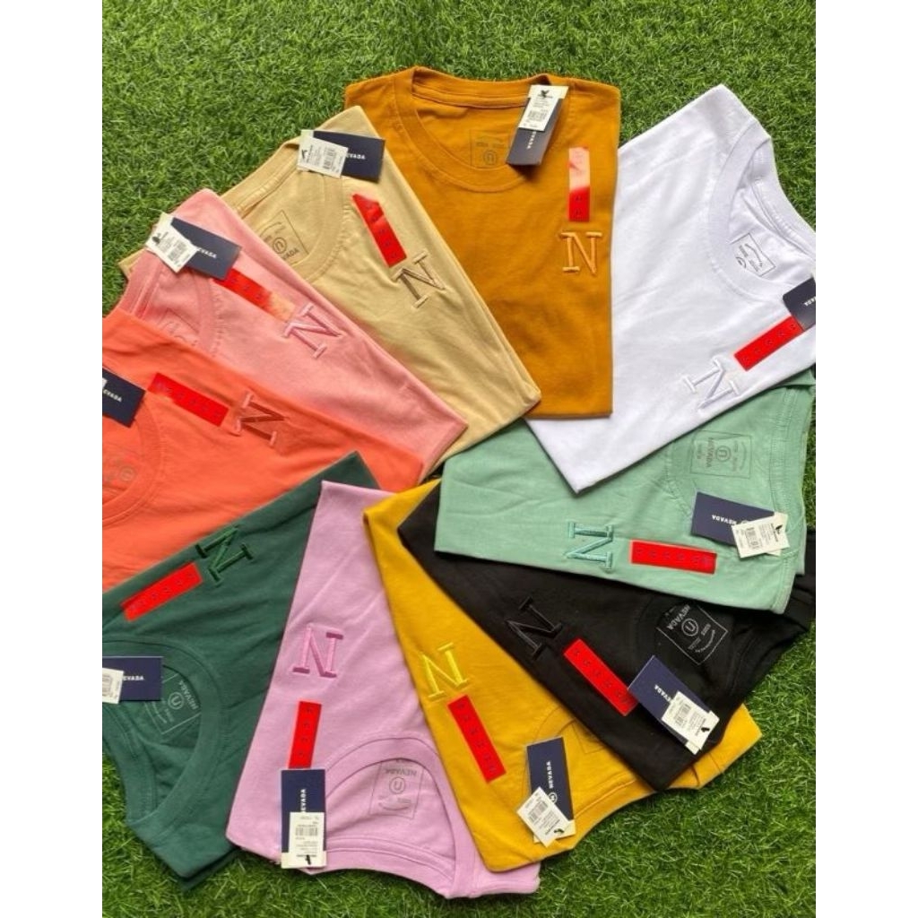 KAOS NEVADA LENGAN PENDEK PRIA/WANITA