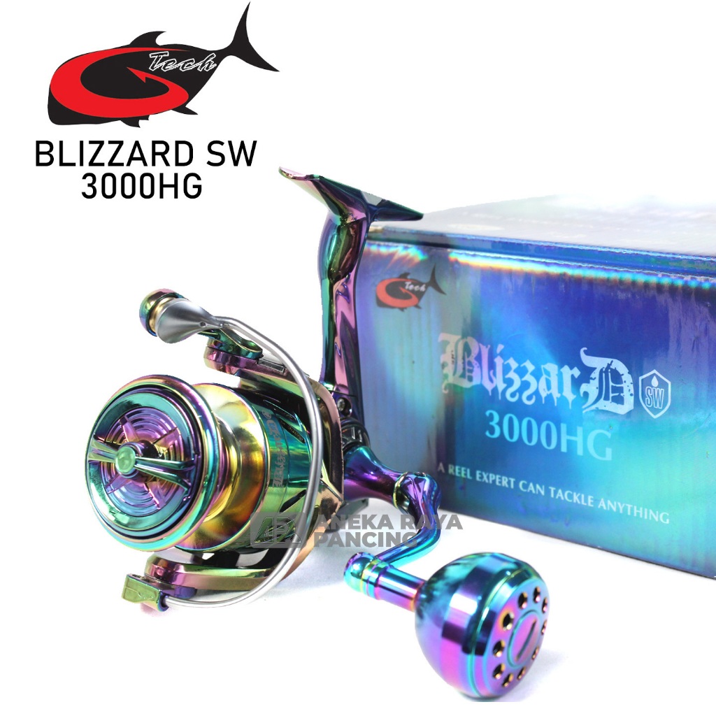 Reel G-TECH INFINITELLA POWER SW 3000 4000 5000 HG PG | Power Handle | Kolam Sungai Danau Laut GTech