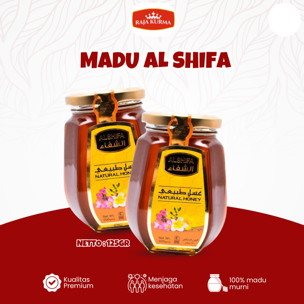 

Madu alshifa 125gr 100% pure honey Import Arab Saudi