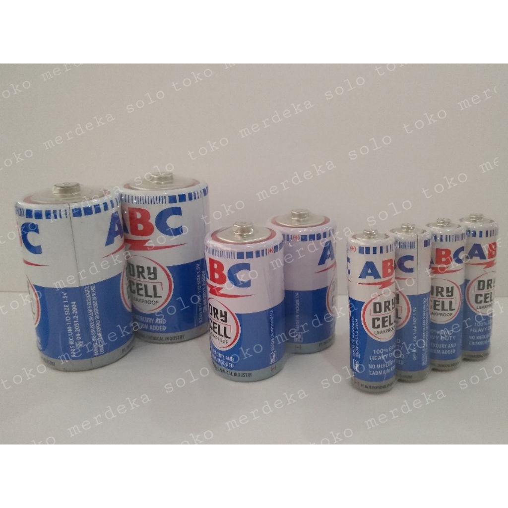 Ciasaatcisarua Batu Baterai Abc Tanggung R-14