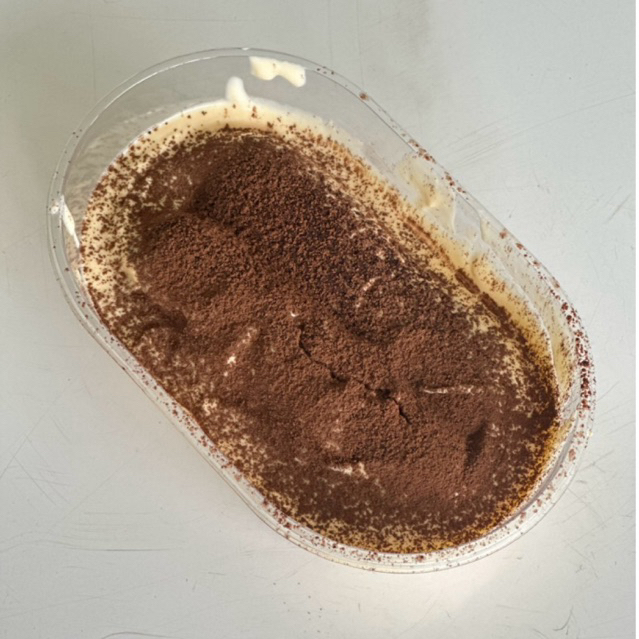 

CLAUDS BAKE - TIRAMISU BROWNIES WITH POURED MILK PERSONAL SIZE