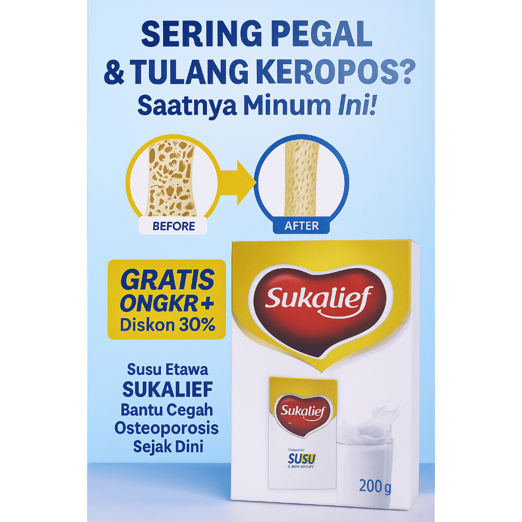 

SUSU KAMBING SUKALIEF JAHE MERAH – Hangatkan Sendi & Badan