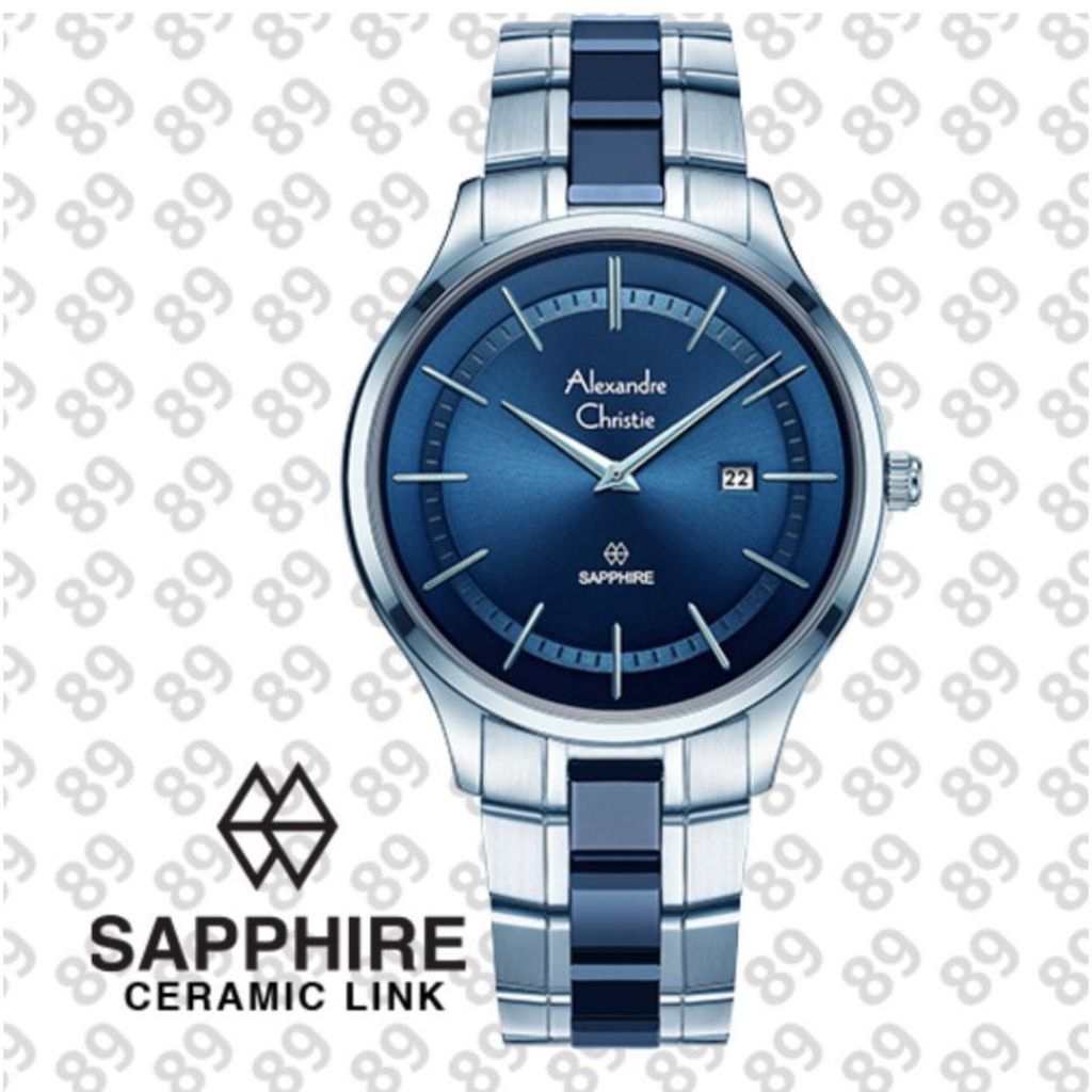 ALEXANDRE CHRISTIE 8707 MD SAPPHIRE PRIA ORIGINAL GARANSI 1TAHUN