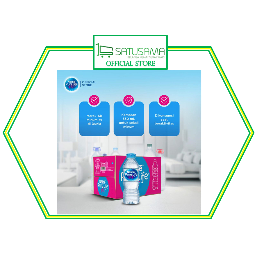 

AIR MINERAL NESTLE PURE LIFE - 1 KARTON
