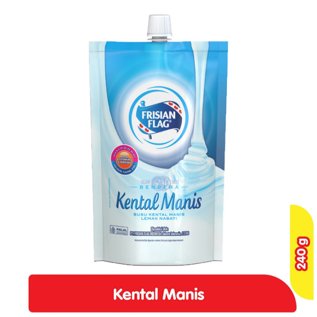 

FRISIAN FLAG Kental Manis Putih 240 g