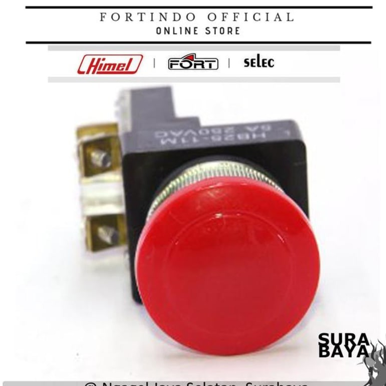 Emergency Push Button FORT HB-2511M FORT PANEL