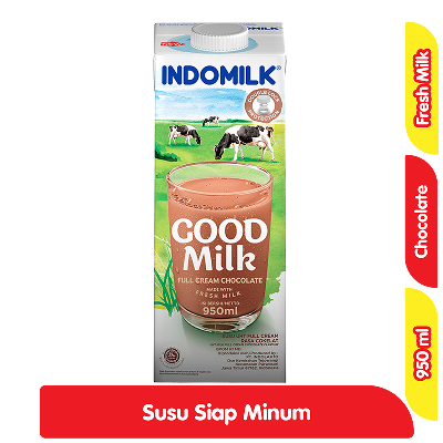 

Indomilk Susu UHT Full Cream Cokelat Kotak 950 ml
