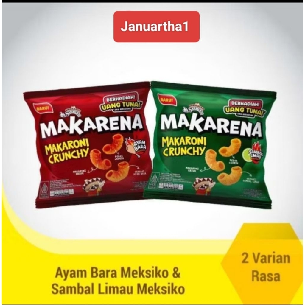 

MAKARONI MAKARENA SNACK BERHADIAH ISI10