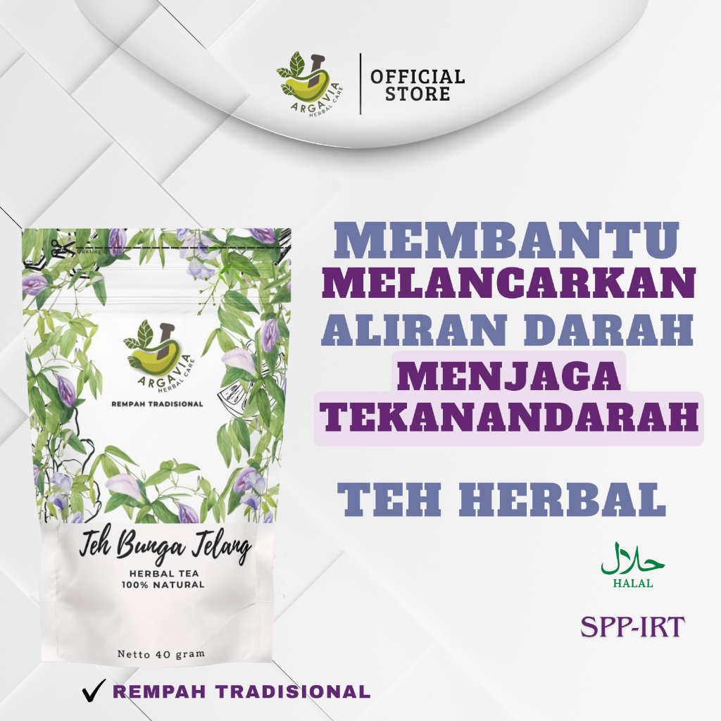 

‎Teh Bunga Telang Herbal | Cocok untuk Detox & Menjaga Imunitas