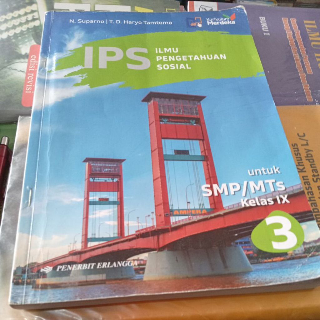 IPS ILMU PENGETAHUAN SOSIAL KELAS 9 SMP KURIKULUM MERDEKA ERLANGGA