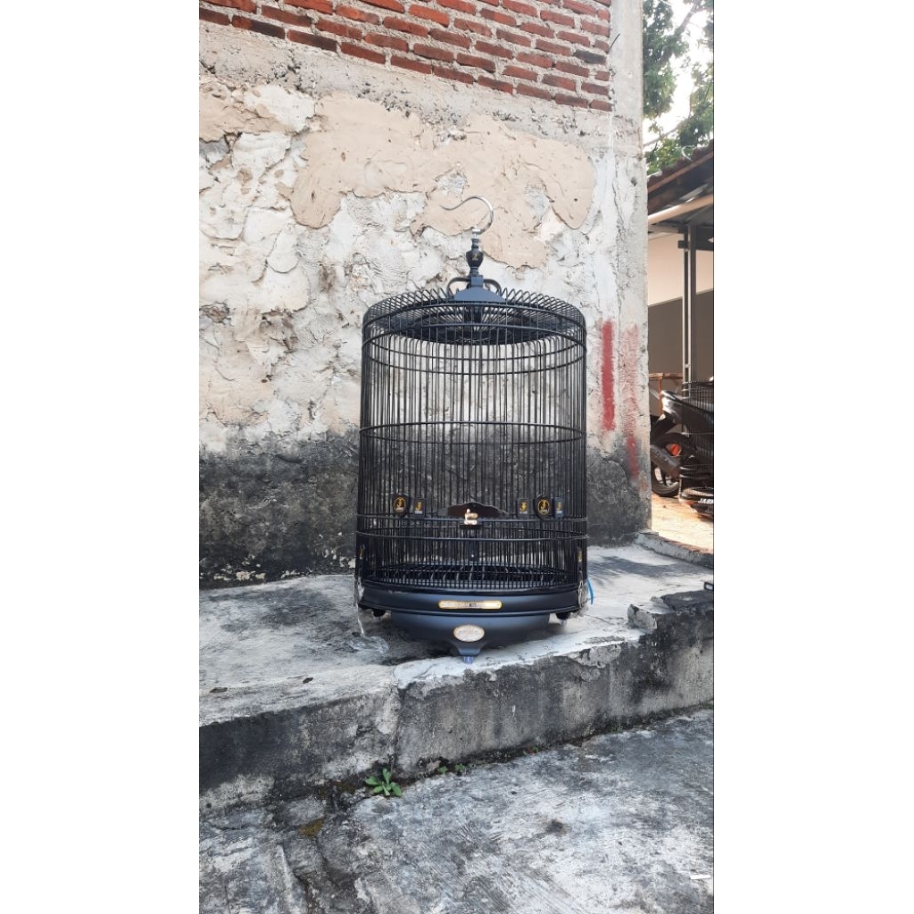 Sangkar Murai / Kandang Murai Jasmine Indonesia Black Doff D001