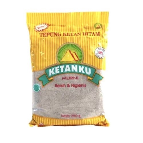 

KETANKU Tepung Ketan Hitam 250gr Viral Bolu Ketan Hitam Keju