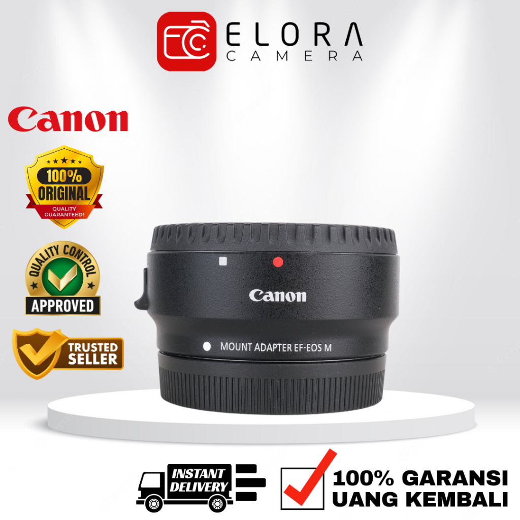 Canon Mount Adapter EF-EOS M / Adapter Lensa Canon EF To EOS M